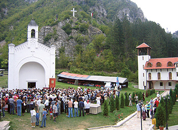 Holy Assumption of Virgin Mary 2008 in the Dobrun monastery